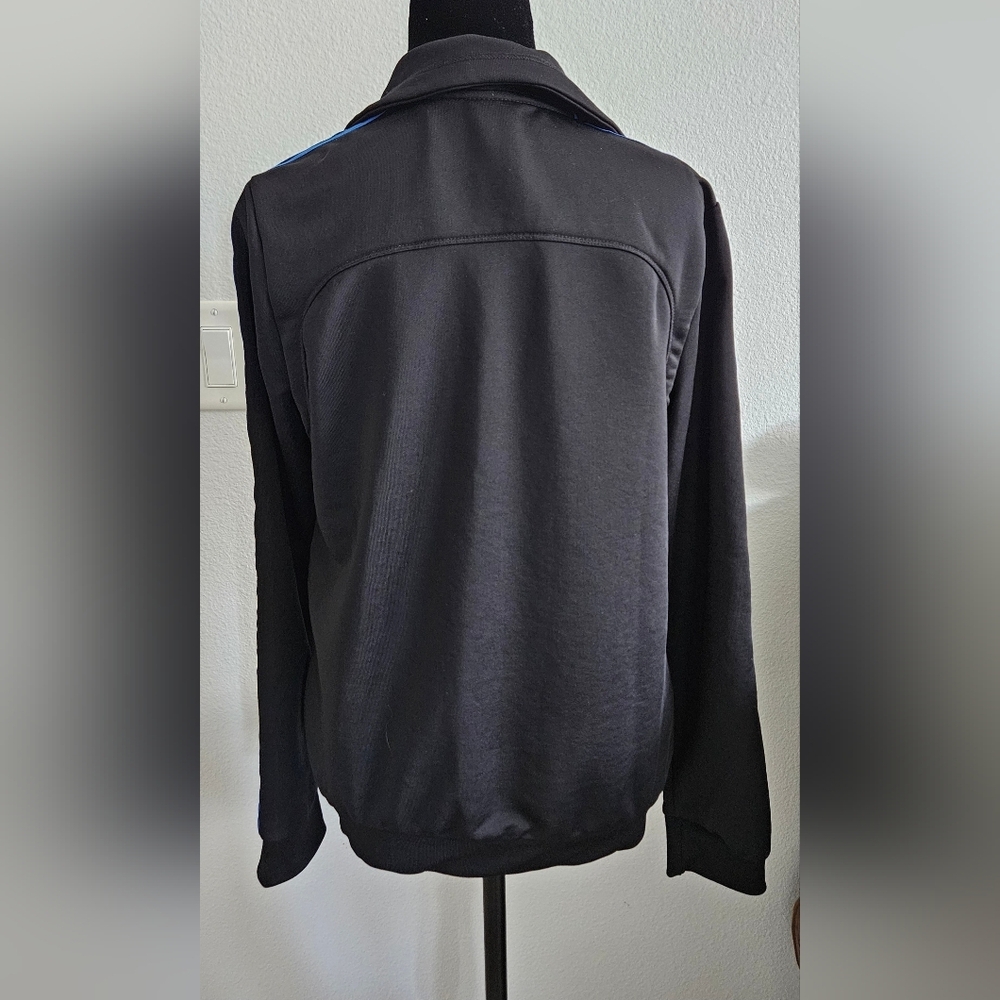 Adidas Boston Marathon 2015 Jacket Womens Small Black Track Full Zip BAA - Picture 2 of 7